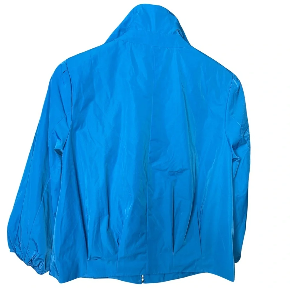 Banana Republic | Blue Lightweight Zip Jacket Windbreaker | Medium - Picture 2 of 6